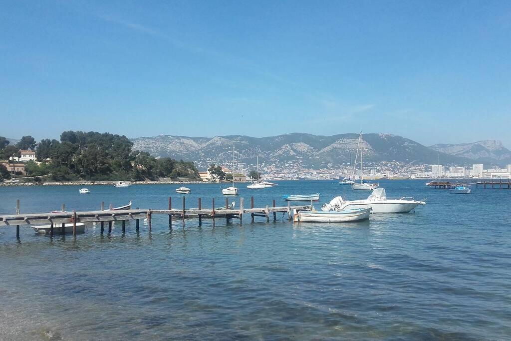 Appartement Saint-mandrier-sur-mer, Ravissant T2 Vue